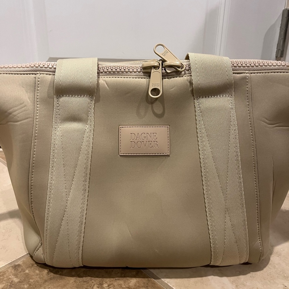 RARE Dagne Dover Small Landon in Almond Latte (retired color from SS2019)